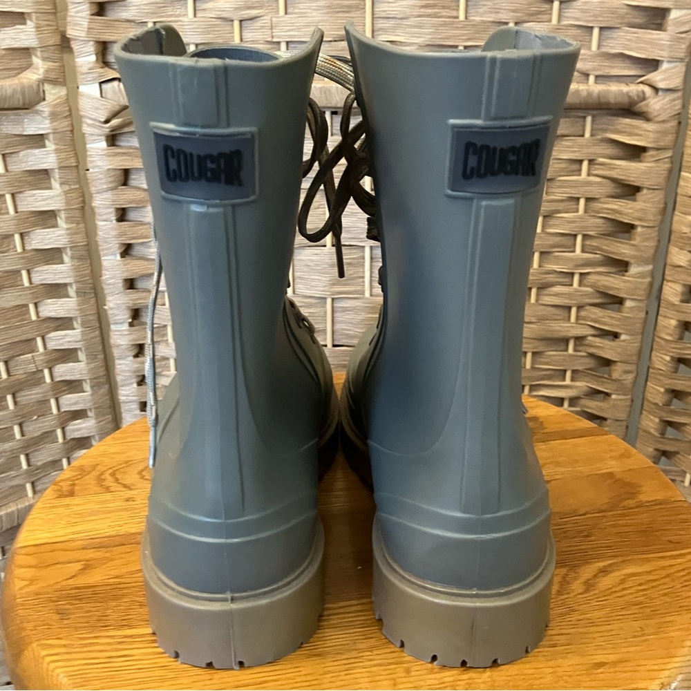 Cougar Madrid Lace-Up Rain Boots - Picture 2 of 7